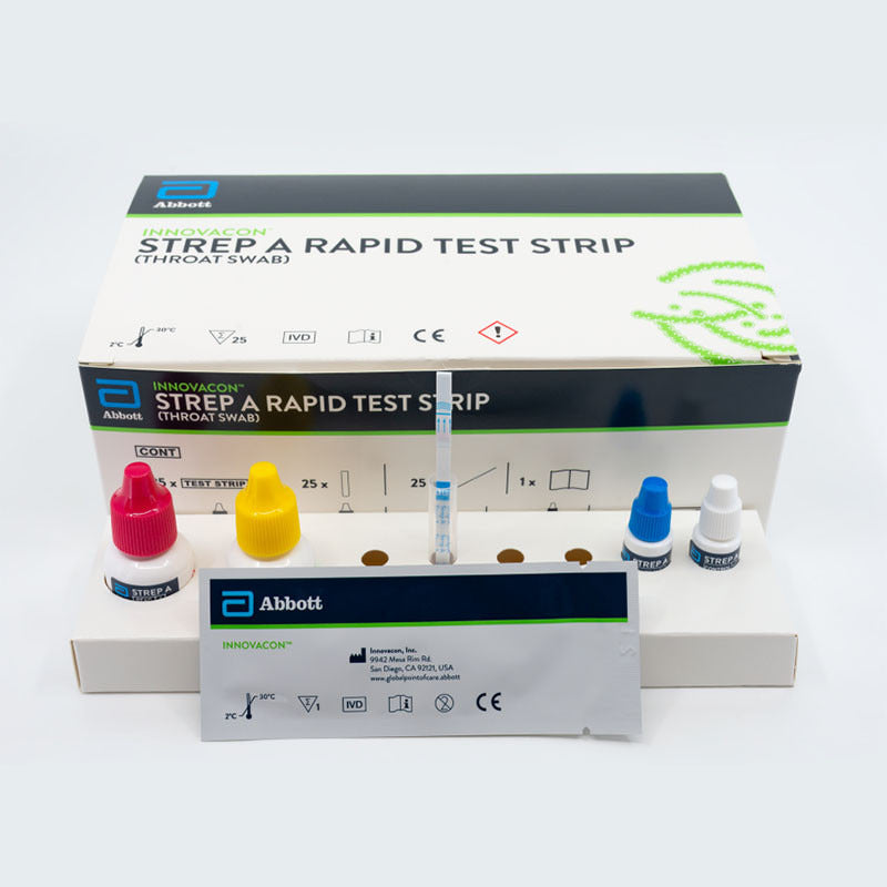 [quality-source-square:IN4010-501] Innovacon Strep A HistoTrainer Rapid Test Strips 60 mL Container