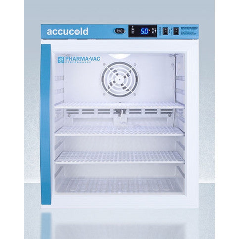 [quality-square:65971261538670] Pharma-Vac, Fridge Pharma-Vac, Fridge Compact Countertop Counter Height 1 cu. ft., Glass door 3 cu. ft., Glass door