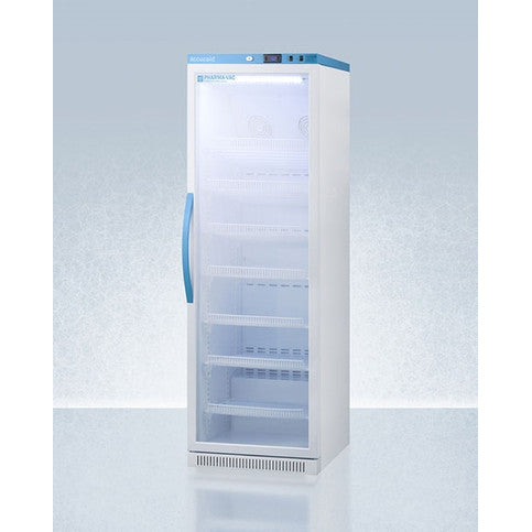 [quality-square:65971258556782] Accucold Accucold Pharma-Vac, Upright Fridge Pharma-Vac, Fridge 15 cu. ft., Glass door Freestanding ADA Height