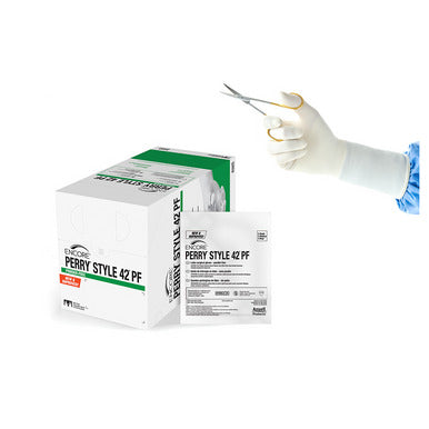 [quality-square:65971346342254] Ansell Encore Perry Style 42 Latex Surgical Gloves