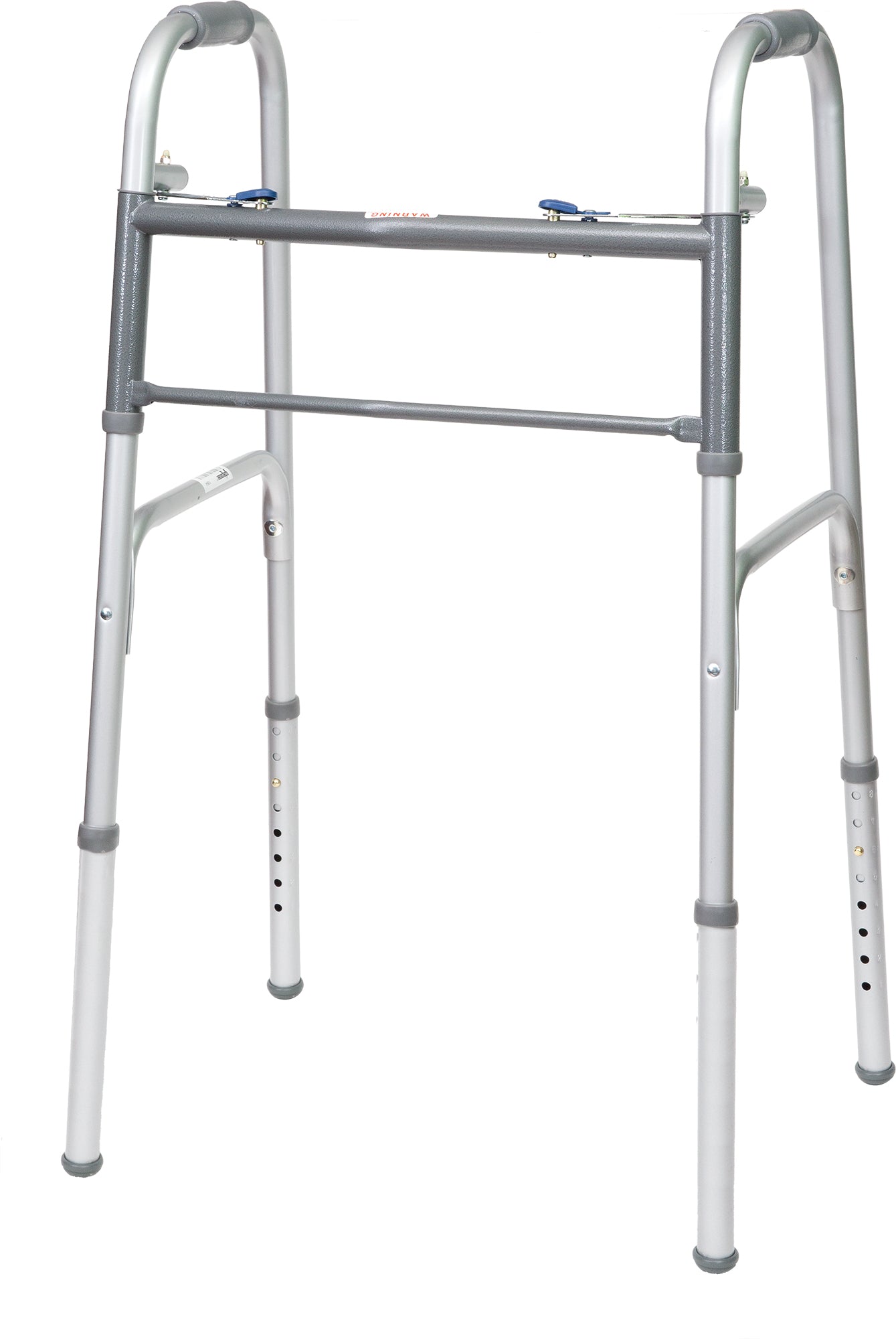 ProBasics Aluminum Two-Button Folding Walker without Wheels product image