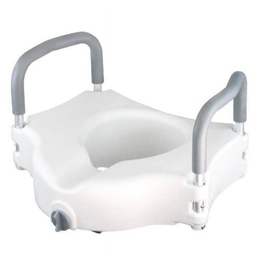 ProBasics Raised Toilet Seat with Lock and Arms product image