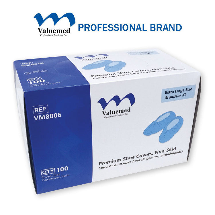 Valuemed Professional Non-Skid Shoe Covers