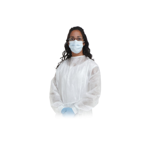 Medicom® SafeBasics® Impervious Gown, White