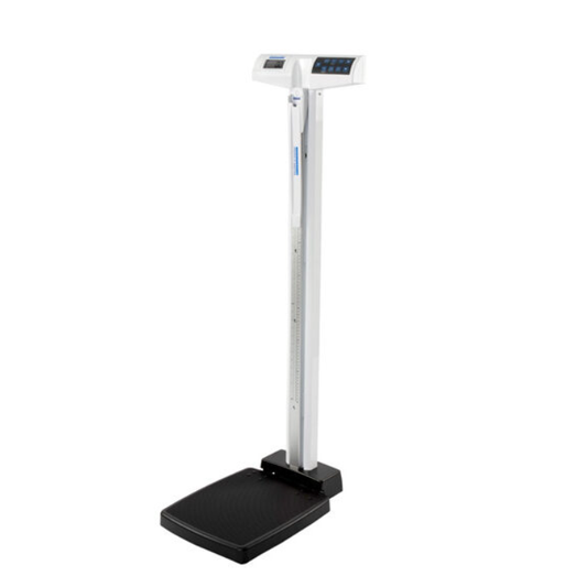 Health o meter ® Scale with Integrated Digital Height Rod