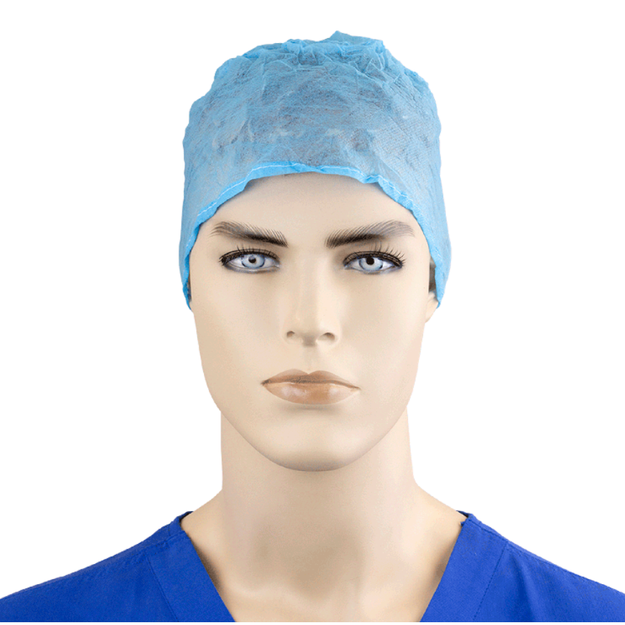 Blue Surgeon Cap, 10" x 6.7"