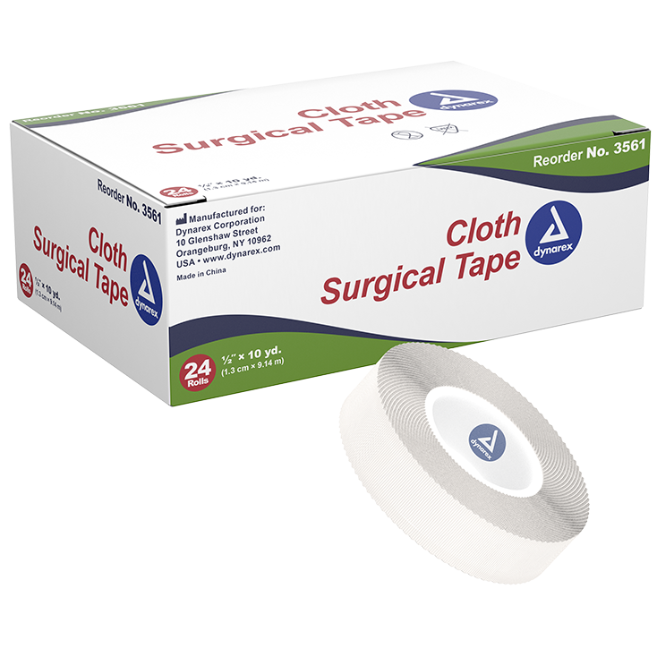 Cloth Surgical Tape, 1/2" x 10 yds