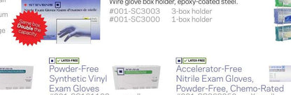Stevens nitrile exam glove family