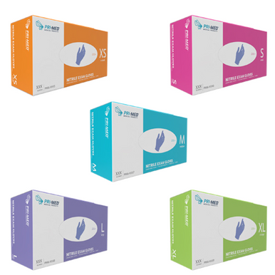PRIMED Fit Nitrile Exam Gloves