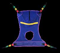 BestCare padded leg sling with head support