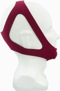 Roscoe 3-Point CPAP Replacement Chin Strap Ruby Red