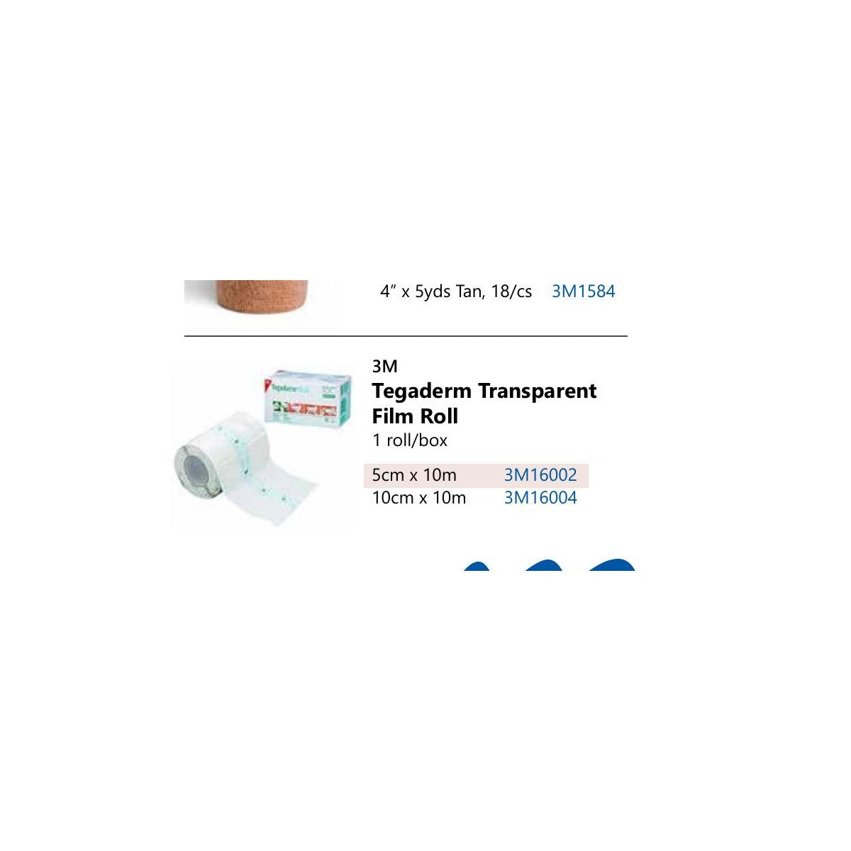 3M Tegaderm Transparent Film Roll product image