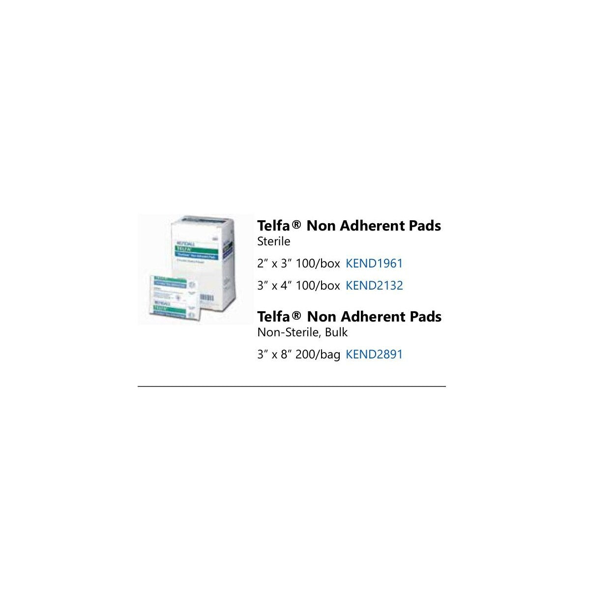 Telfa Non-Adherent Pads Sterile product image