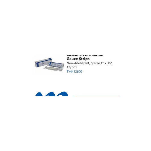 Vaseline Petrolatum Gauze Strips product image
