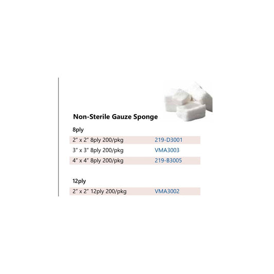 Non-Sterile Gauze Sponge 8-Ply product image