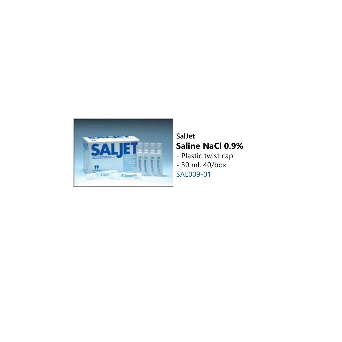 Saljet saline NaCl 0.9 percent single dose
