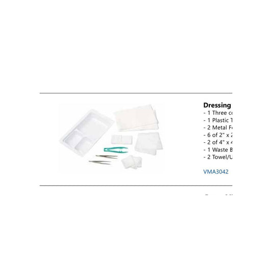 Sterile dressing tray