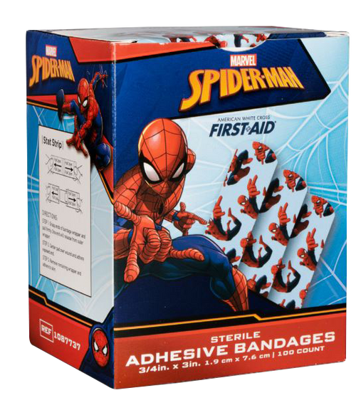 Spiderman Adhesive Bandages