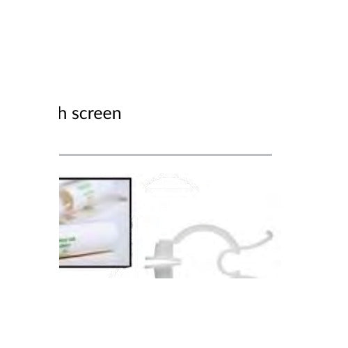 Welch Allyn spirometer disposable flow transducer and nose clips