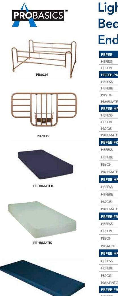 ProBasics lightweight full-electric bed package family