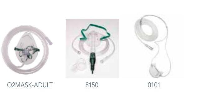 Salter nasal cannulas family from Compass Health Brands oxygen catalogue