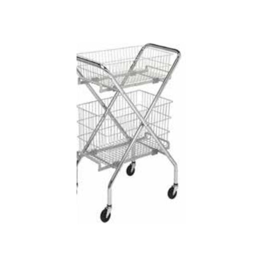 Utility cart baskets, 6 inch and 12 inch basket family