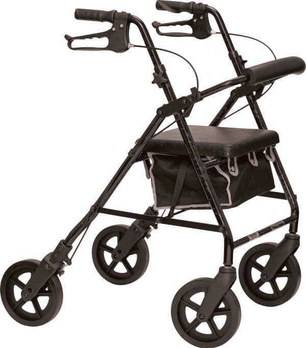 ProBasics Deluxe Aluminum Rollator with 8 in Wheels product image