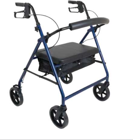ProBasics Bariatric Aluminum Rollator with 8-inch Wheels