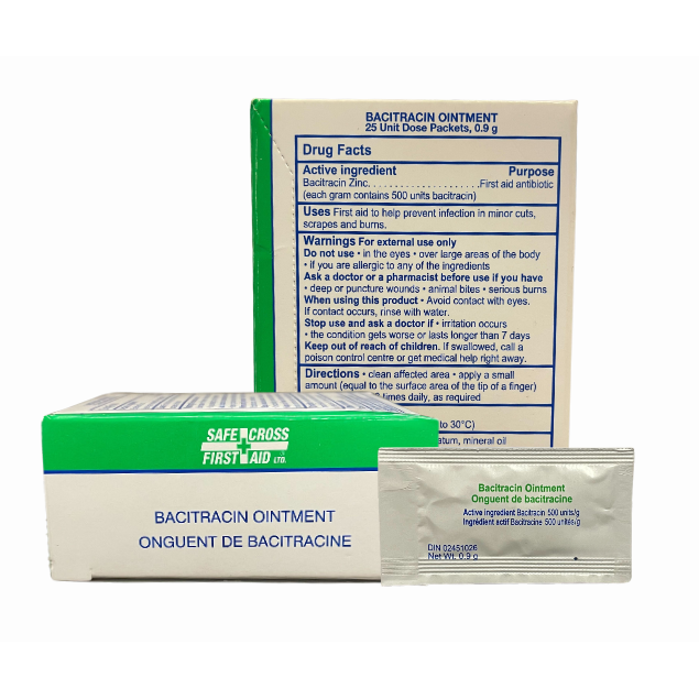 Bacitracin Antibiotic Ointment, 0.9g