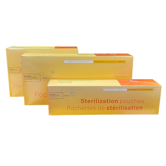Self-Sealing Sterilization Pouches 2.5" x 4"
