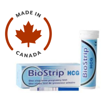 Biostrip® hCG Urine Pregnancy Test Strips