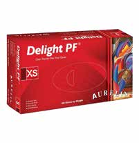 Aurelia Delight Powder-Free Vinyl Exam Gloves