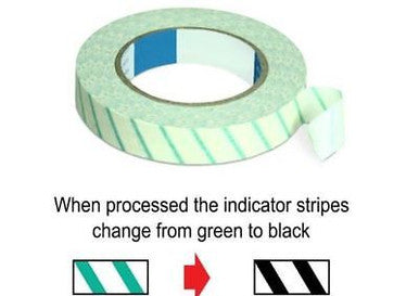Valuemed Professional Sterilization Indicator Autoclave Tape 1" Roll