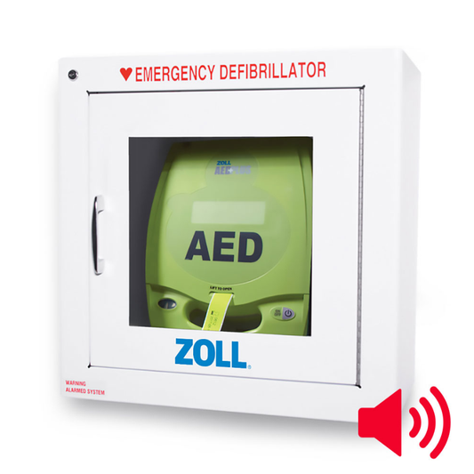 ZOLL® AED Plus® 9" Deep Wall Mounted Cabinet