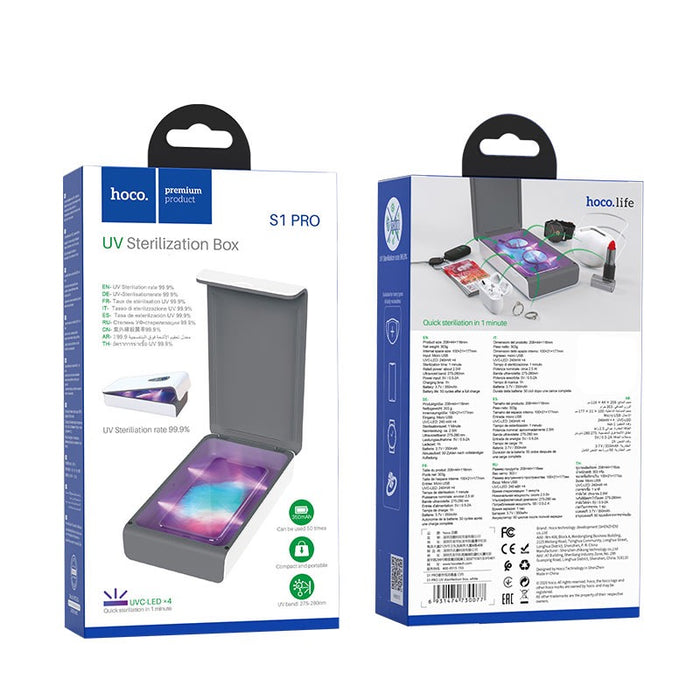 UV Disinfection and Sterilization Box
