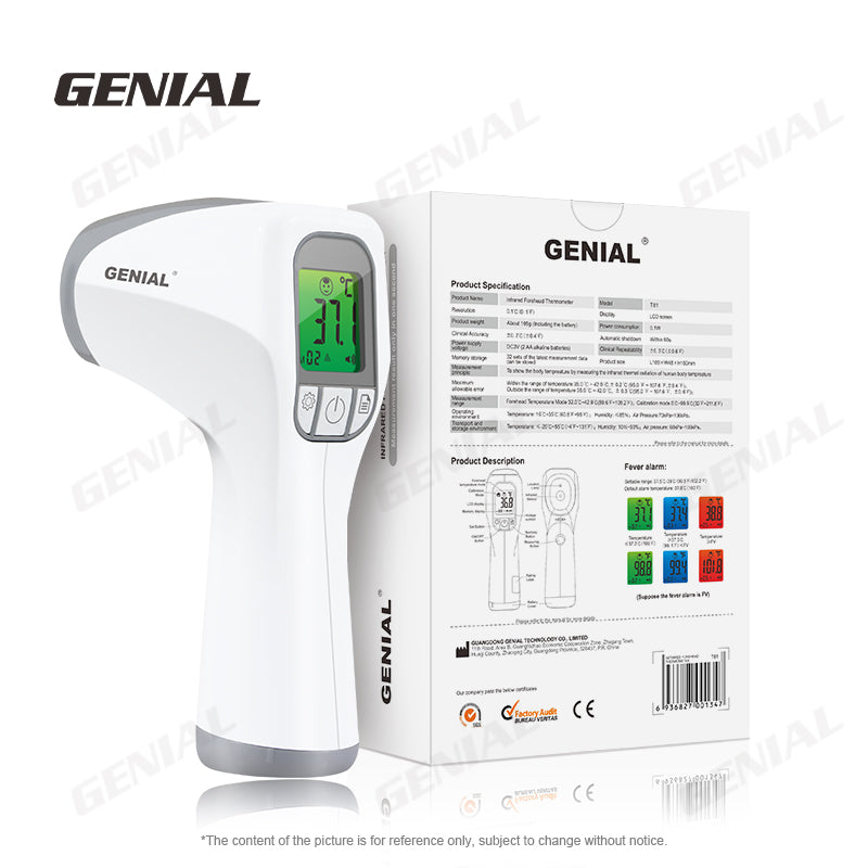 Genial Non Contact Infrared Thermometer - Health Canada Authorized