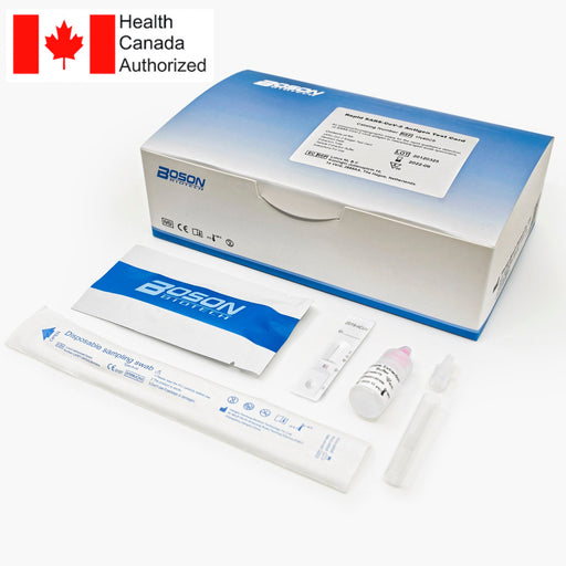 20x Boson's COVID-19 Rapid Test Kit - 🇨🇦 Health Canada Authorized