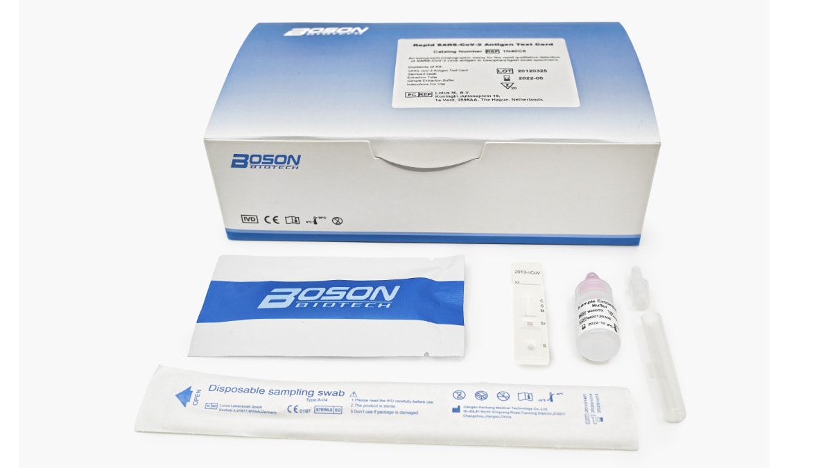 20x Boson's COVID-19 Rapid Test Kit - 🇨🇦 Health Canada Authorized