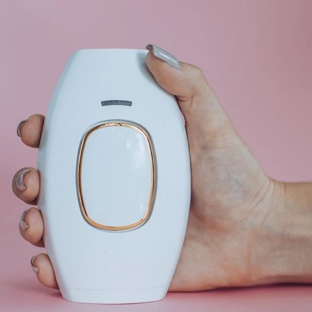 Hand-Held Laser Hair Removal Device