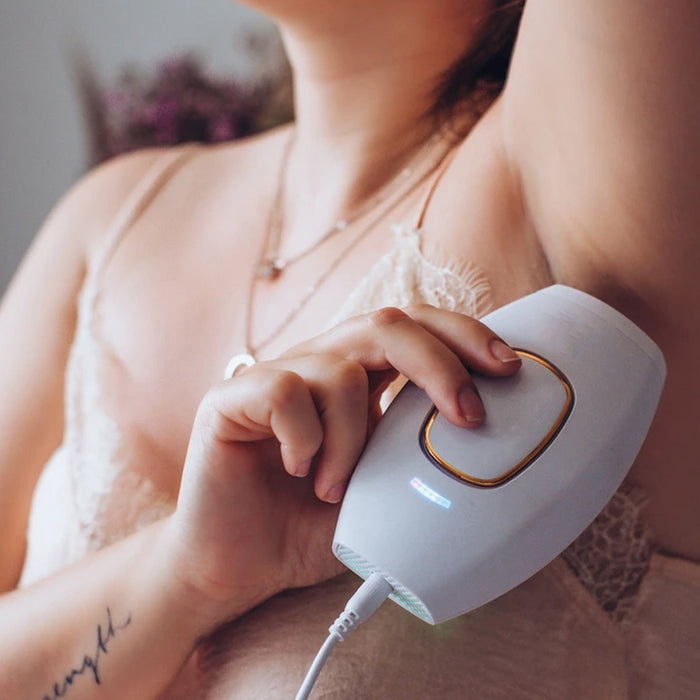 Hand-Held Laser Hair Removal Device