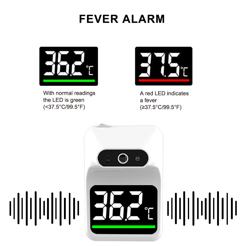 Automatic Infrared Wall-Mounted Thermometer