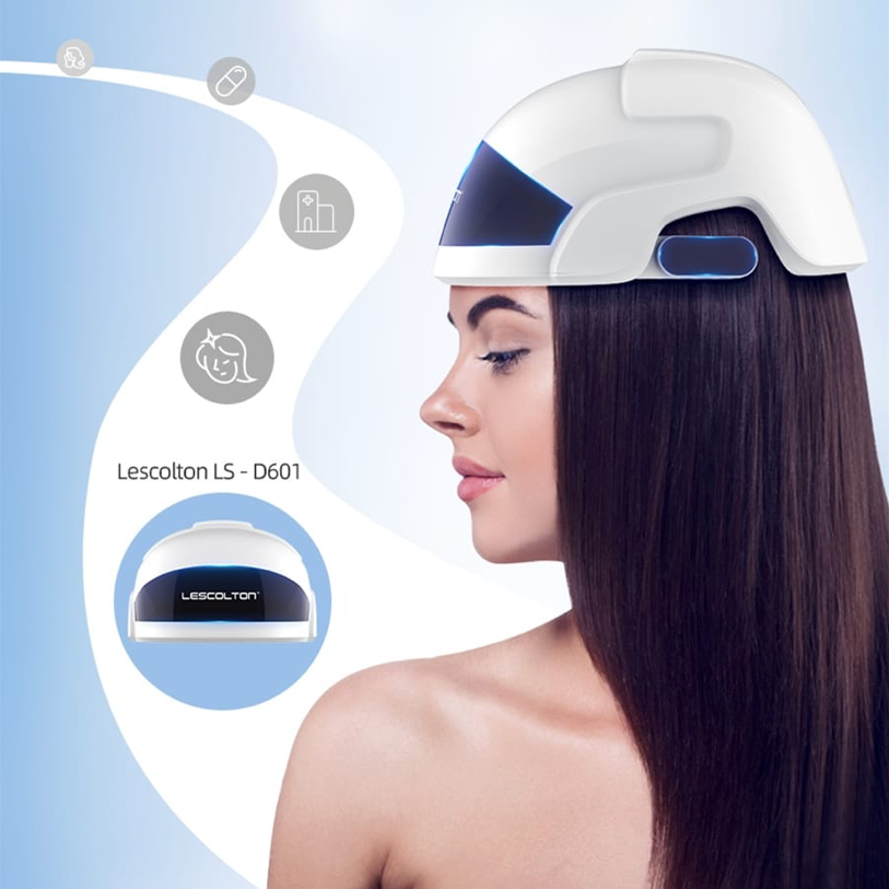 Infrared Laser Hair Growth Helmet by Lescolton