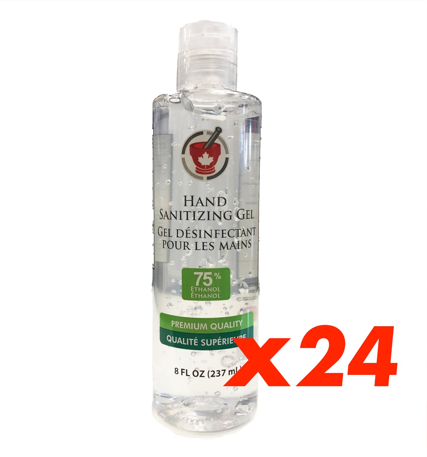 24 Pack - Hand Sanitizer 8oz