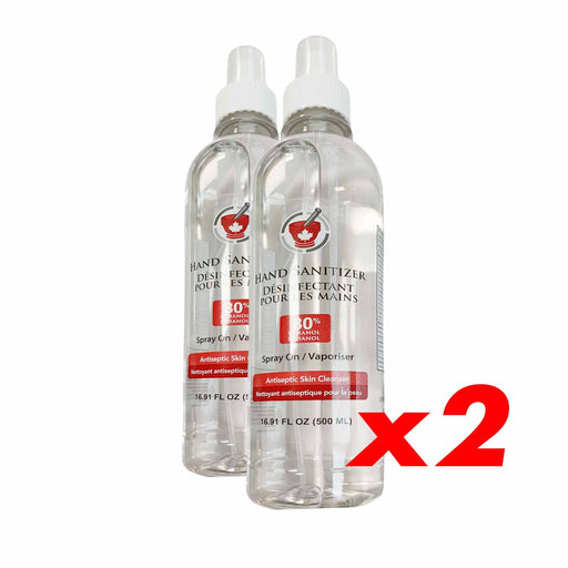 2 Pack - Liquid Sanitizer 500ml
